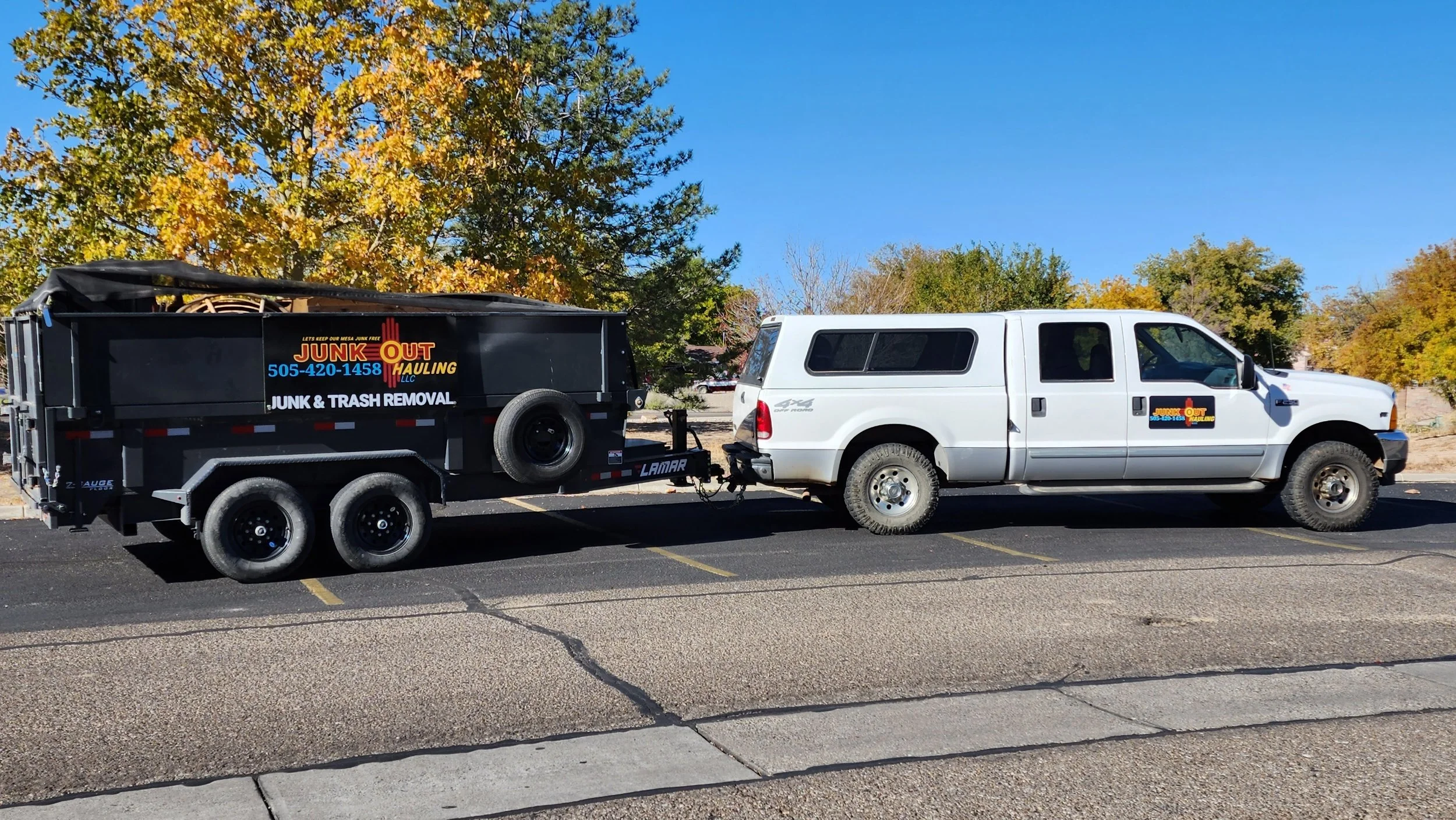 Commercial junk removal in Rio Rancho by Junk Out Hauling LLC